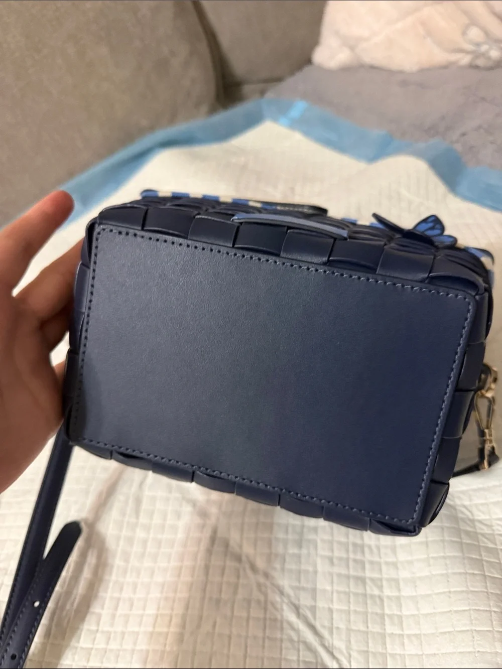 Kate spade butterfly picnic basket purse